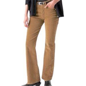 Ralph Lauren Vtg 90s Y2K Tan Corduroy Bootcut Pants Size 12